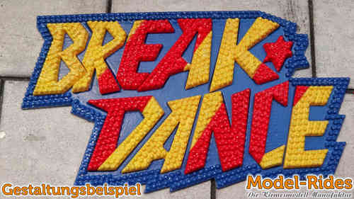 Break Dance Schriftzug